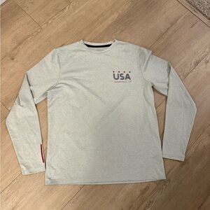 Vineyard Vines Mens Small UPF USA Flag‎ Shirt Small